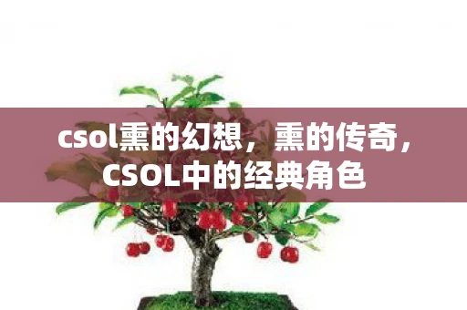 csol熏的幻想，熏的传奇，CSOL中的经典角色