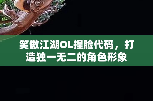 打造独一无二的角色形象图片