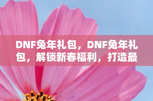 DNF兔年礼包，DNF兔年礼包，解锁新春福利，打造最强角色！