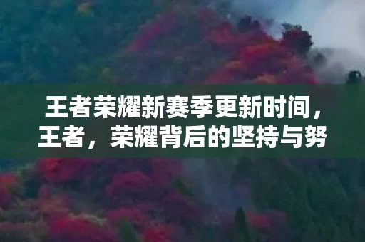 王者荣耀新赛季更新时间，王者，荣耀背后的坚持与努力