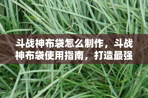 斗战神布袋怎么制作，斗战神布袋使用指南，打造最强装备，提升战斗实力