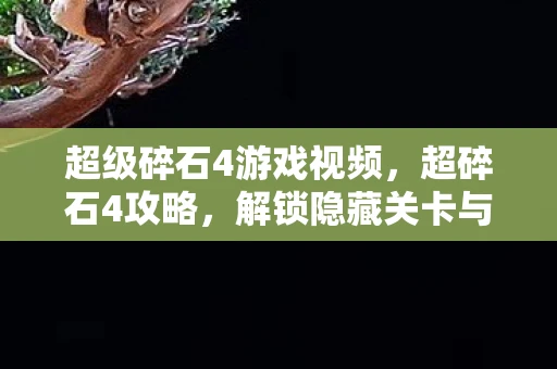 超级碎石4游戏视频，超碎石4攻略，解锁隐藏关卡与角色，打造完美游戏体验