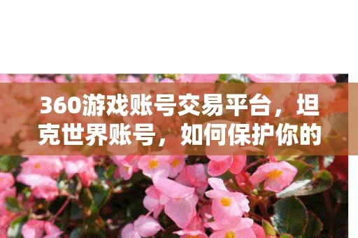 360游戏账号交易平台,坦克世界账号,如何保护你的游戏资产 360游戏账号交易平台,坦克世界账号,如何保护你的游戏资产