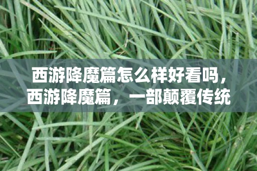 西游降魔篇怎么样好看吗，西游降魔篇，一部颠覆传统的奇幻巨作