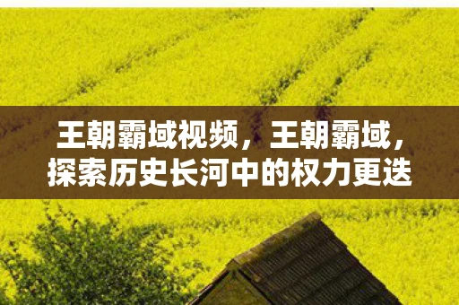 王朝霸域视频,王朝霸域,探索历史长河中的权力更迭 王朝霸域视频,王朝霸域,探索历史长河中的权力更迭