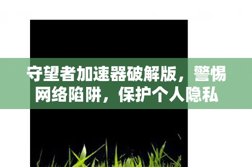 守望者加速器破解版,警惕网络陷阱,保护个人隐私 守望者加速器破解版,警惕网络陷阱,保护个人隐私