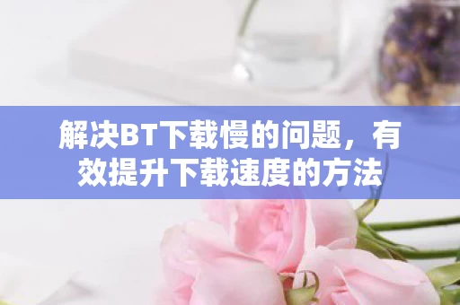 有效提升下载速度的方法图片