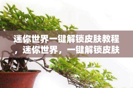 迷你世界一键解锁皮肤教程,迷你世界,一键解锁皮肤的秘密 迷你世界一键解锁皮肤教程,迷你世界,一键解锁皮肤的秘密