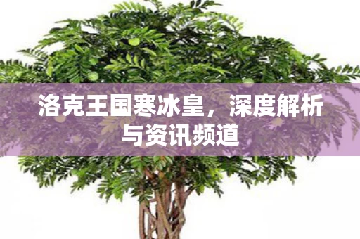 深度解析与资讯频道图片