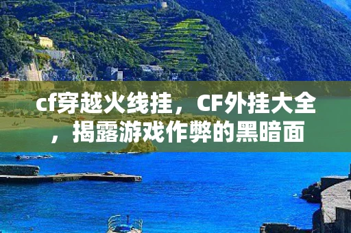 cf穿越火线挂,CF外挂大全,揭露游戏作弊的黑暗面 cf穿越火线挂,CF外挂大全,揭露游戏作弊的黑暗面