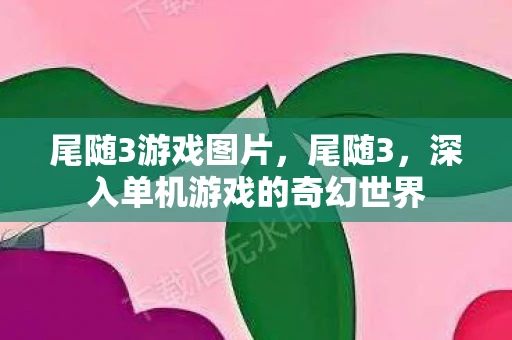 尾随3游戏图片，尾随3，深入单机游戏的奇幻世界