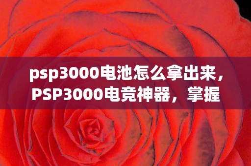 psp3000电池怎么拿出来,PSP3000电竞神器,掌握游戏世界的钥匙 psp3000电池怎么拿出来,PSP3000电竞神器,掌握游戏世界的钥匙