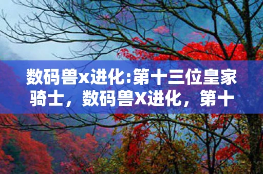 数码兽x进化:第十三位皇家骑士，数码兽X进化，第十位皇骑士的神秘面纱