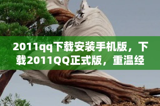 2011qq下载安装手机版，下载2011QQ正式版，重温经典，回忆青春