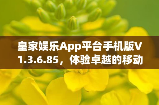 皇家娱乐App平台手机版V1图片