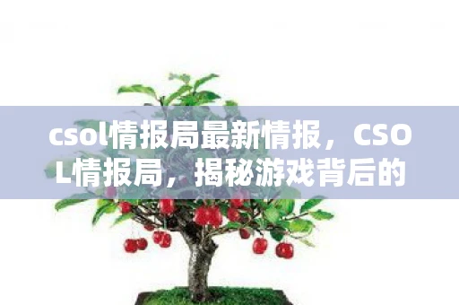 csol情报局最新情报,CSOL情报局,揭秘游戏背后的神秘世界 csol情报局最新情报,CSOL情报局,揭秘游戏背后的神秘世界
