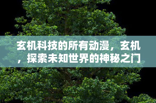 玄机科技的所有动漫,玄机,探索未知世界的神秘之门 玄机科技的所有动漫,玄机,探索未知世界的神秘之门