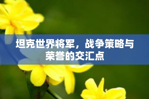 战争策略与荣誉的交汇点图片