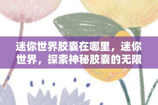 迷你世界胶囊在哪里，迷你世界，探索神秘胶囊的无限可能