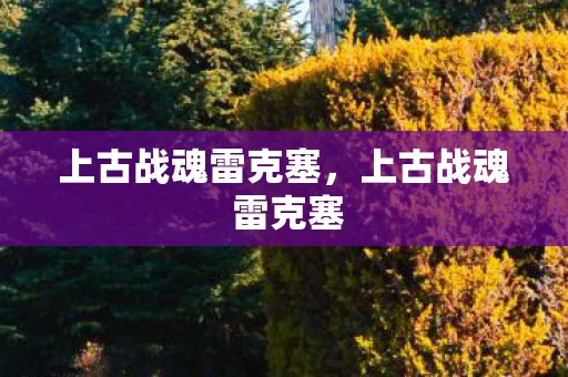 上古战魂雷克塞，上古战魂 雷克塞