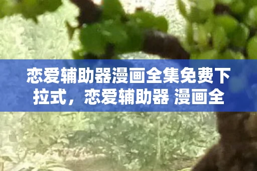 恋爱辅助器漫画全集免费下拉式，恋爱辅助器 漫画全集，解锁恋爱新技能，打造甜蜜恋爱生活