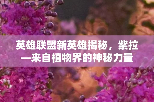 来自植物界的神秘力量图片