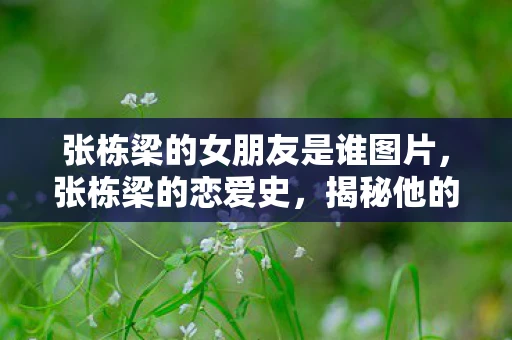 张栋梁的女朋友是谁图片，张栋梁的恋爱史，揭秘他的女友身份