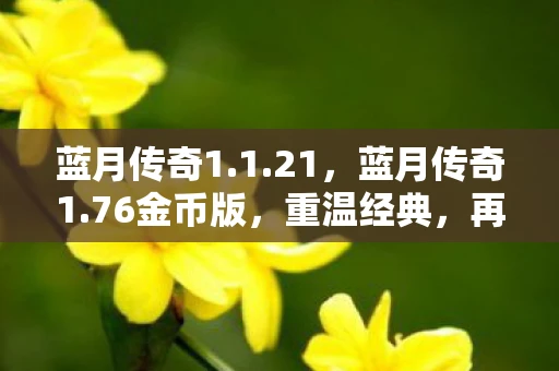 蓝月传奇1.1.21，蓝月传奇1.76金币版，重温经典，再燃激情