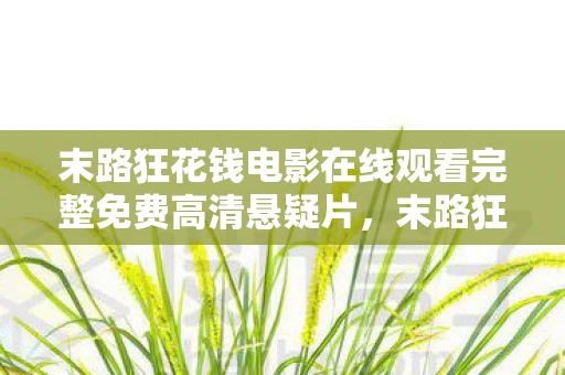 末路狂花钱电影在线观看完整免费高清悬疑片，末路狂花，女性公路电影中的反叛与自由