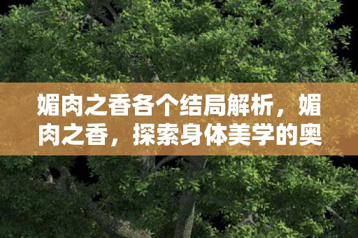 媚肉之香各个结局解析,媚肉之香,探索身体美学的奥秘 媚肉之香各个结局解析,媚肉之香,探索身体美学的奥秘