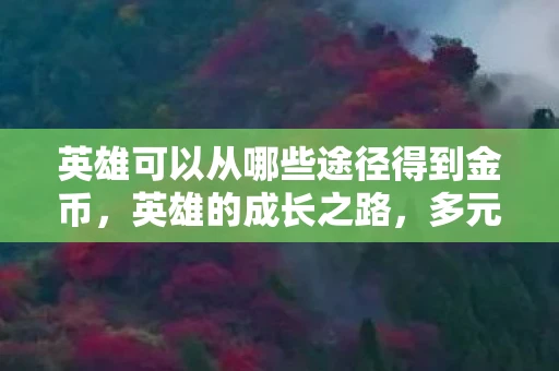 英雄可以从哪些途径得到金币，英雄的成长之路，多元途径塑造非凡人生