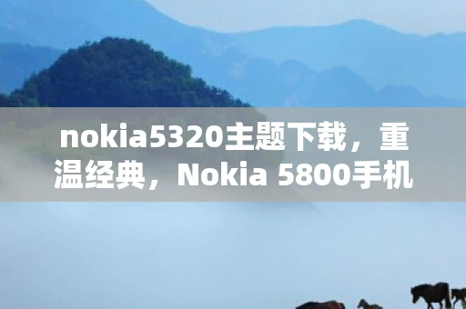 nokia5320主题下载，重温经典，Nokia 5800手机主题回顾
