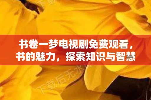 书卷一梦电视剧免费观看，书的魅力，探索知识与智慧的无限宝库