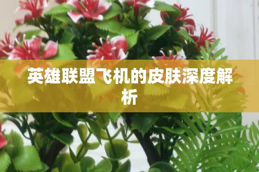 英雄联盟飞机的皮肤深度解析图片