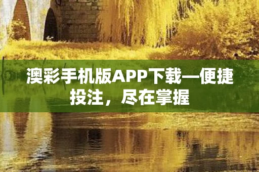 澳彩手机版APP下载图片