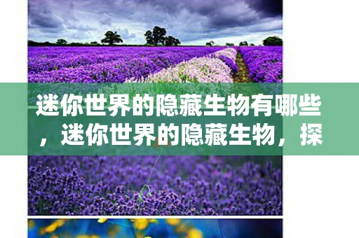 迷你世界的隐藏生物有哪些，迷你世界的隐藏生物，探索未知与神秘