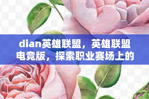 dian英雄联盟，英雄联盟电竞版，探索职业赛场上的战术与策略