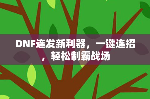 DNF连发新利器图片