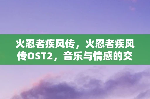 火忍者疾风传，火忍者疾风传OST2，音乐与情感的交织