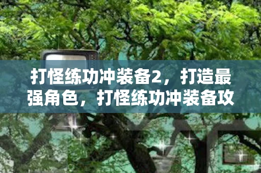 打怪练功冲装备2，打造最强角色，打怪练功冲装备攻略