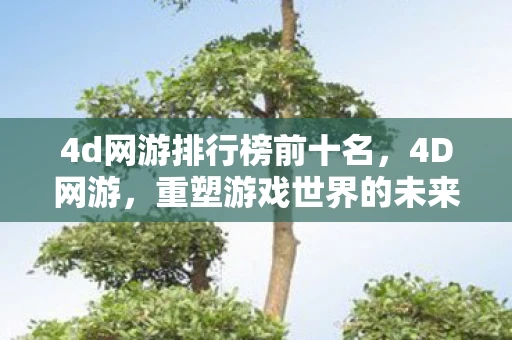 4d网游排行榜前十名，4D网游，重塑游戏世界的未来