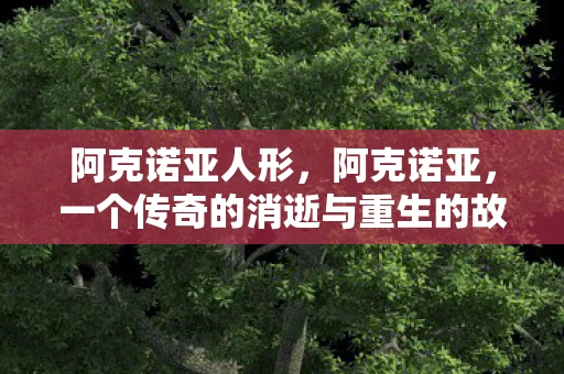阿克诺亚人形，阿克诺亚，一个传奇的消逝与重生的故事