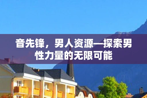 音先锋，男人资源—探索男性力量的无限可能
