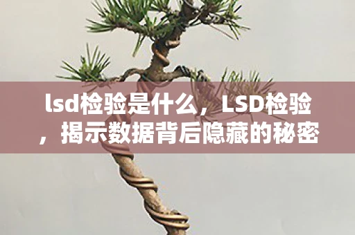 lsd检验是什么，LSD检验，揭示数据背后隐藏的秘密
