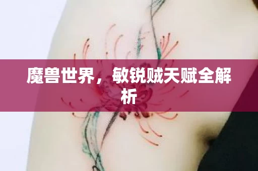 敏锐贼天赋全解析图片