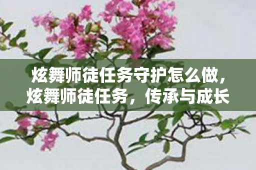 炫舞师徒任务守护怎么做，炫舞师徒任务，传承与成长的旋律