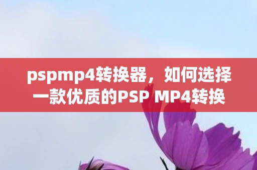 pspmp4转换器，如何选择一款优质的PSP MP4转换器？