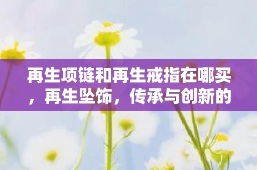 再生项链和再生戒指在哪买，再生坠饰，传承与创新的时尚符号