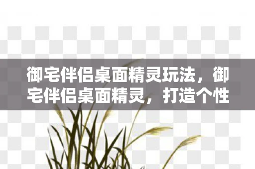 御宅伴侣桌面精灵玩法，御宅伴侣桌面精灵，打造个性化数字生活