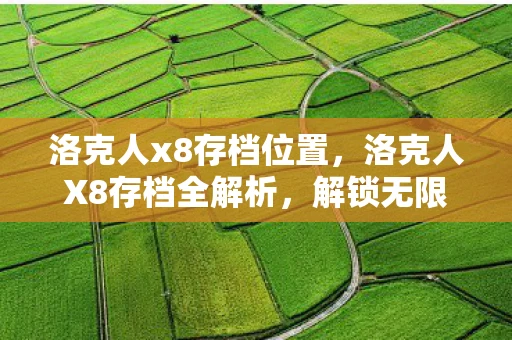 洛克人x8存档位置，洛克人X8存档全解析，解锁无限可能的冒险之旅